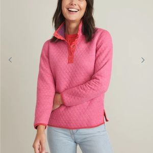 Marine Layer Reversible Heather Pullover